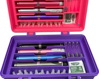 Peptide Pen Holder And  Storage Supply 8 Pens