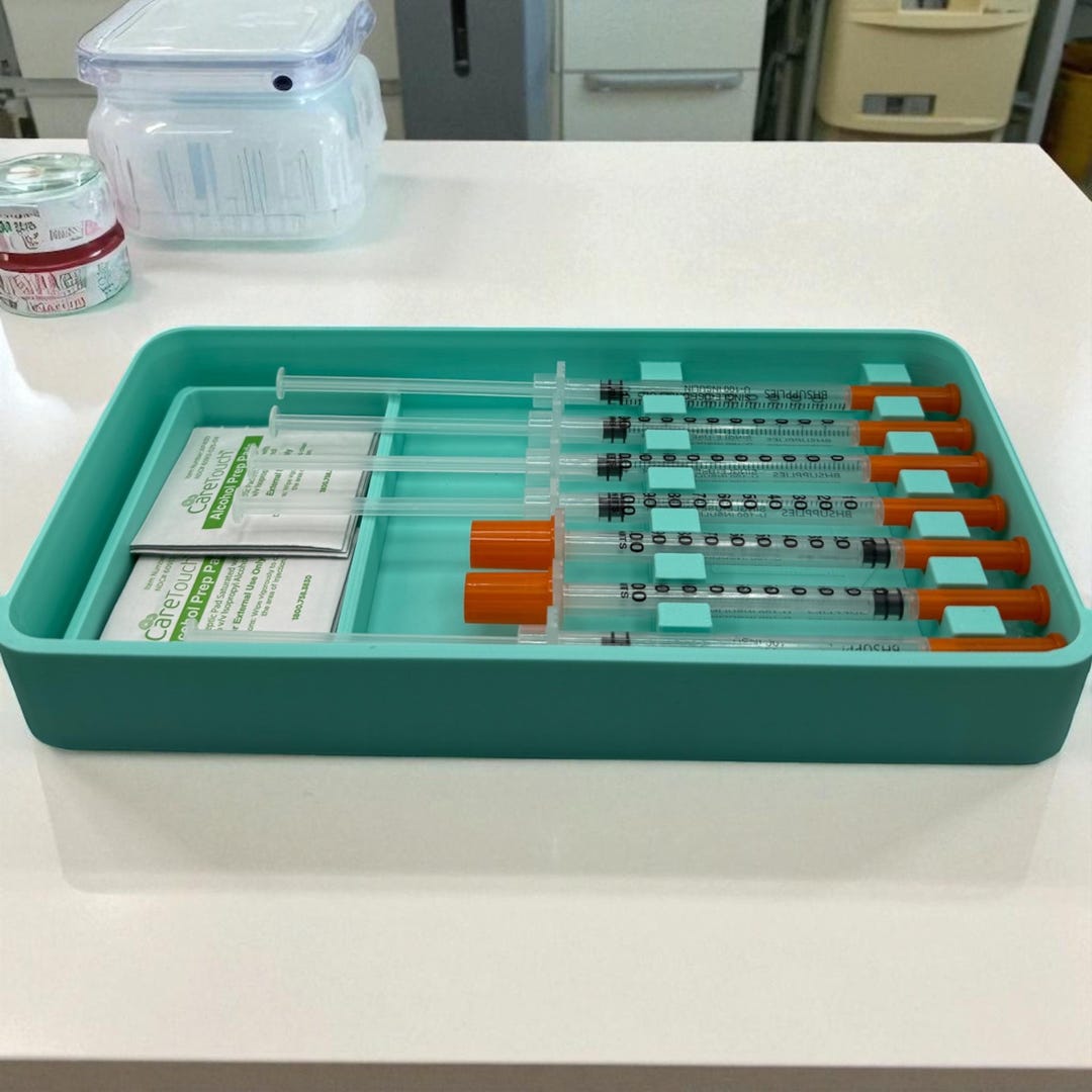 Storage Insulin Syringe Case for 0.5ml or 1ml Syringes | Storage Box ...