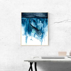 Whale Shark Constellations- Print