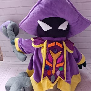 Custom plush toy, inspired by puppet master, toy from drawing