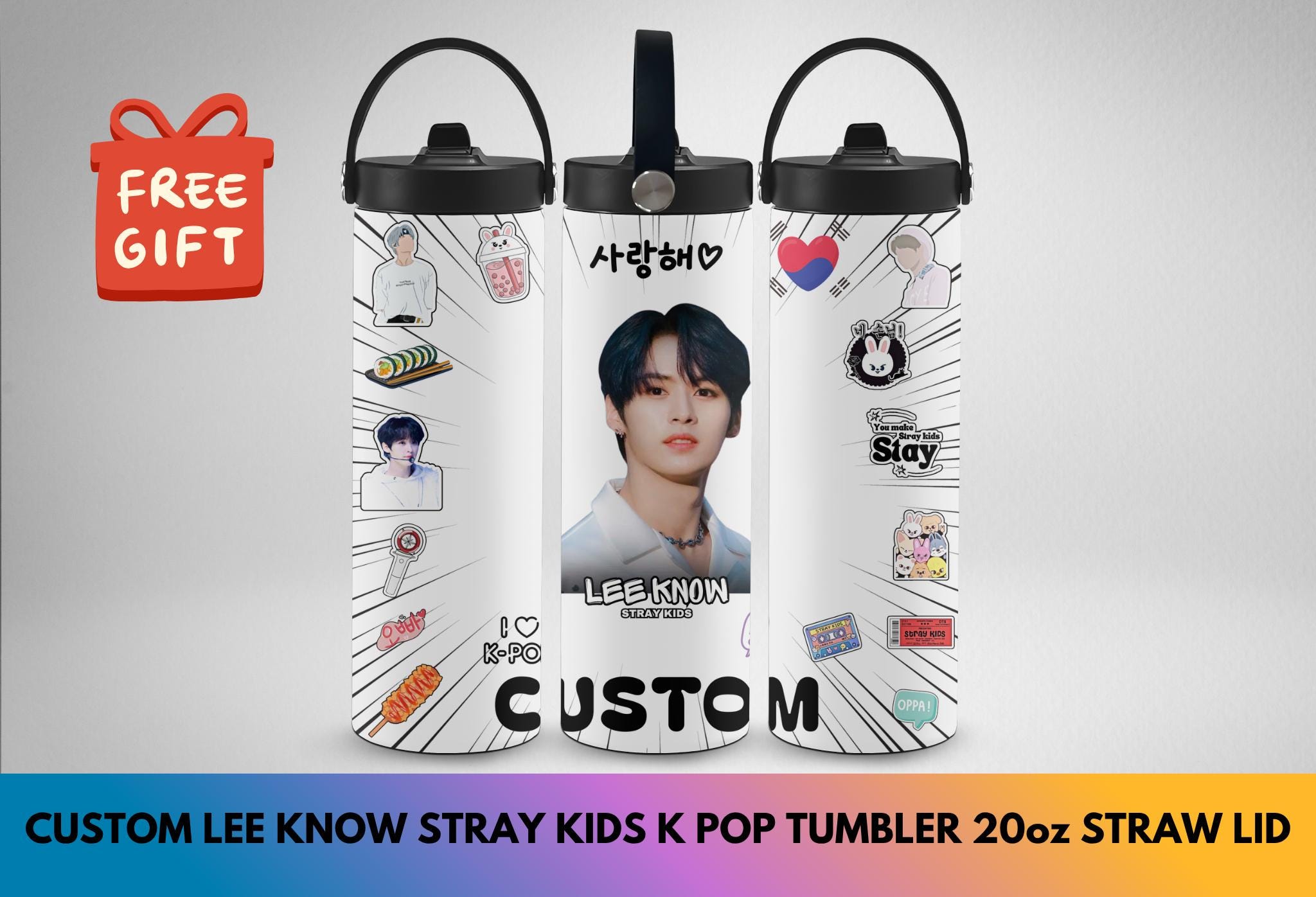Lee Know Tumbler - Etsy