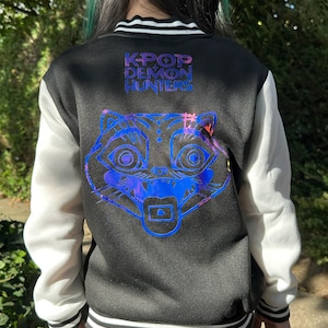 Veste Varsity Y2K K-Pop H-Huntrix Enfants/Ados + Jogging – Style Baseball Anime Streetwear