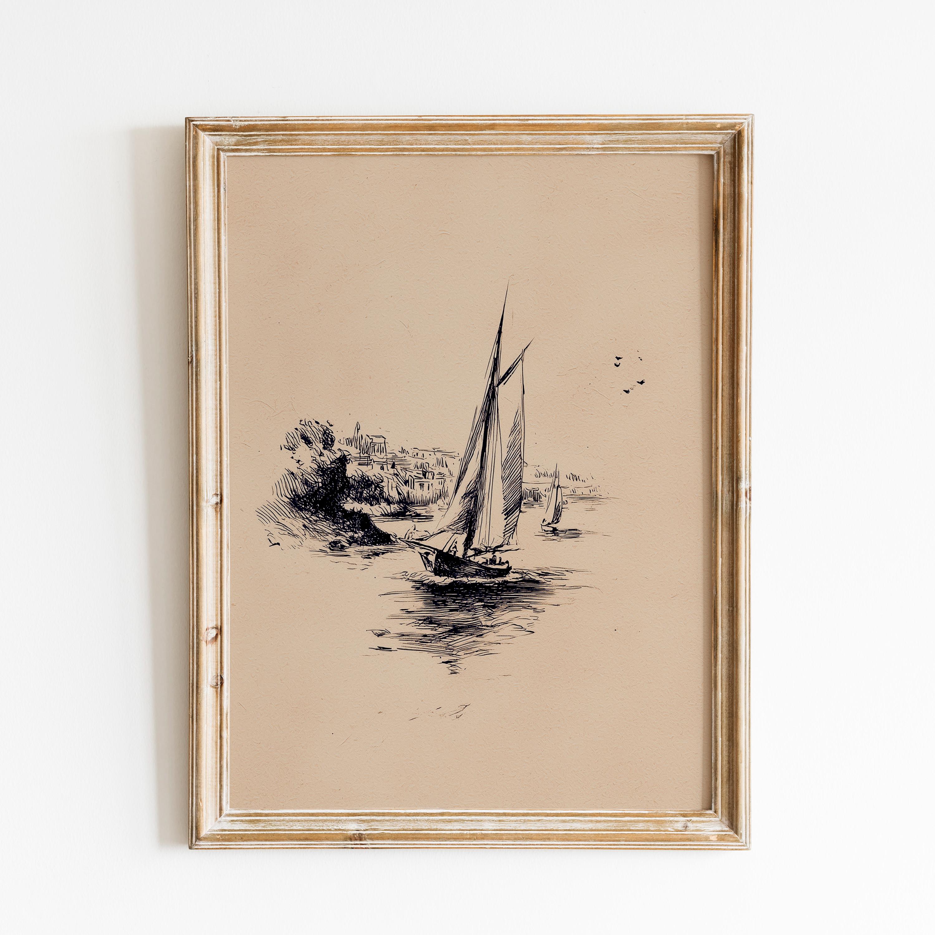 Vintage Sailboats - Etsy