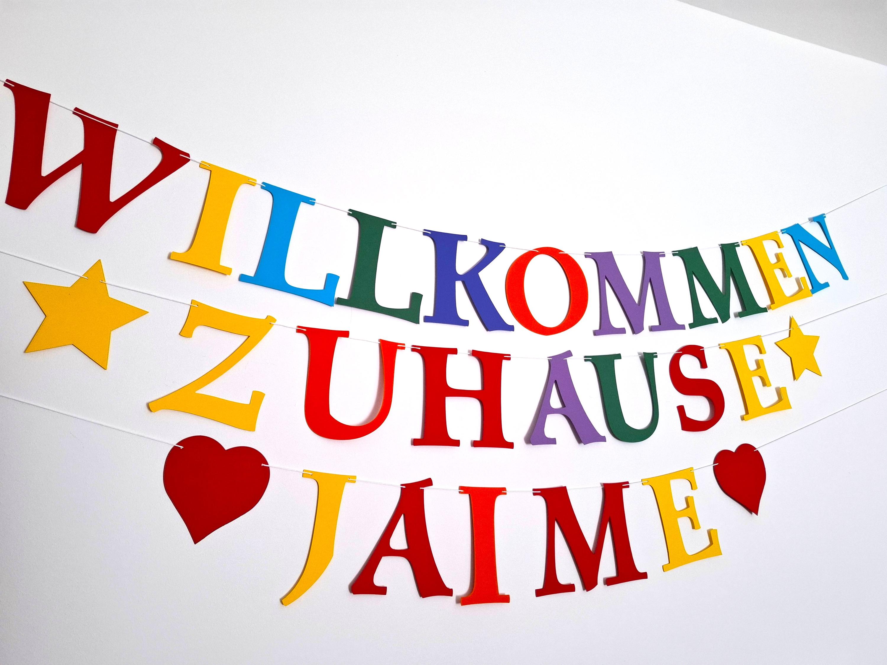 Willkommens-Girlande „Welcome Back To School“ – Perfekt Für Den Schulstart Oder Als Deko Im Klassenzimmer