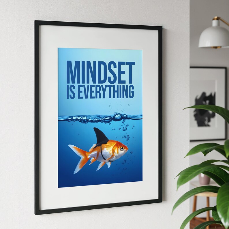 Mindset Frame Mindset Poster