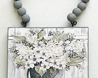 Modern Farmhouse Decorative Wood Wall Hanger