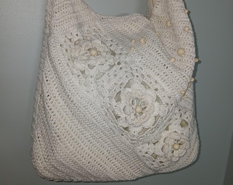 Beach bag crochet Handmade