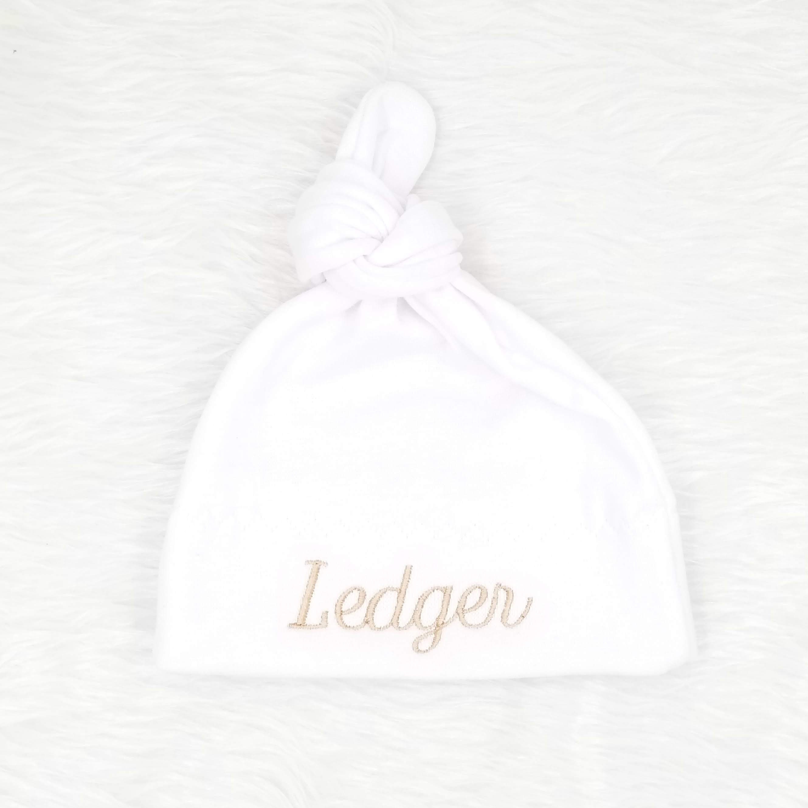 Baby Hat with name Monogram Baby Hat Personalized New Baby Etsy