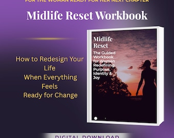 Midlife Workbook for Women | Feeling Lost After 50