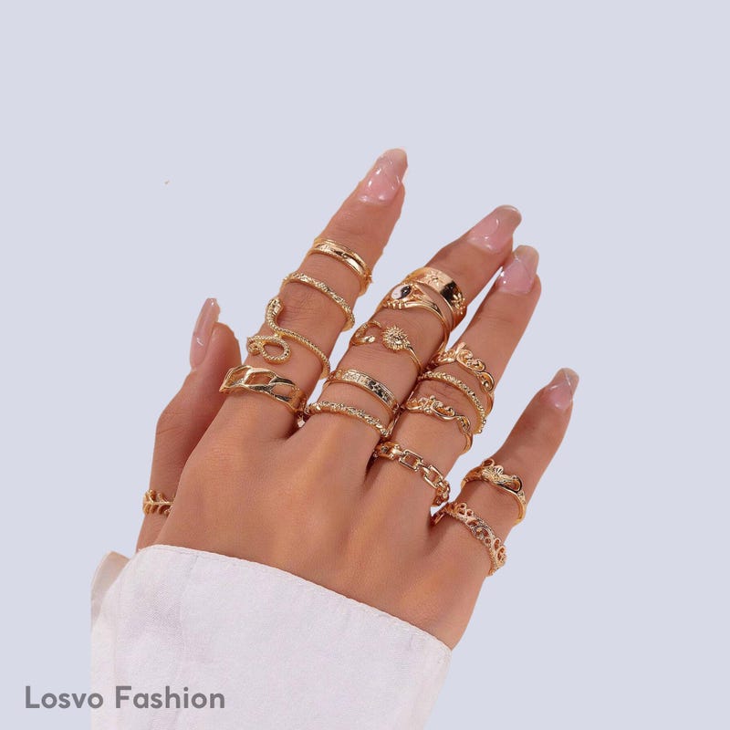 Midi Ring Set - Etsy