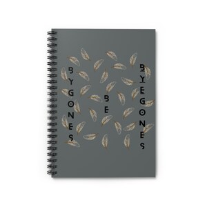 Leaf Design Spiral Notebook: Elegant Journal for Writing