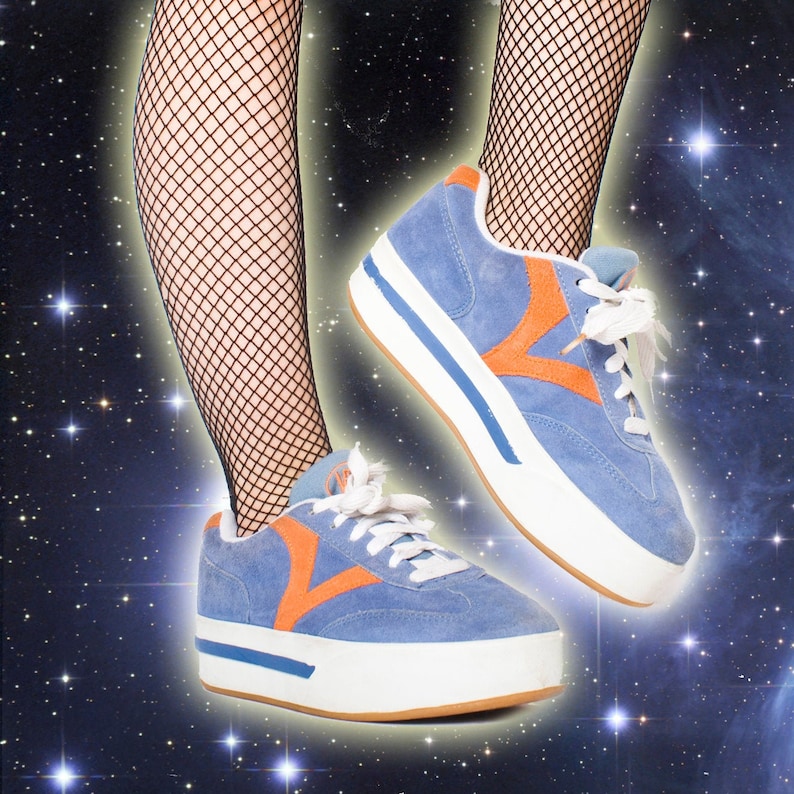 baby blue platform vans