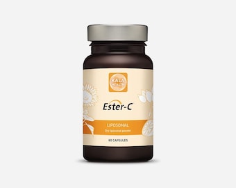 Kala Health Liposomal Ester-C® 60 capsules -  Lipo-Real® technology vitamin c for optimal absorption