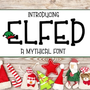 Elfed | Handwritten Commercial Use Font