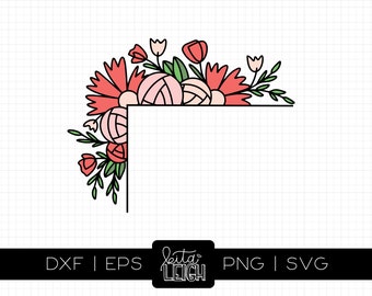 Floral Border | Cut File