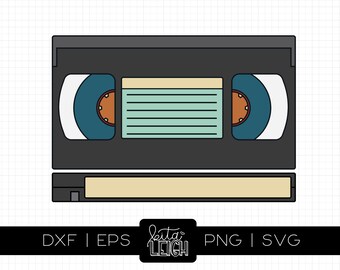 VHS Tape | Cut File and Score Design