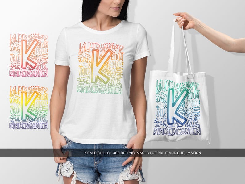 Kinder SVG | Education Typography Cut File for Cricut & Silhouette image 4