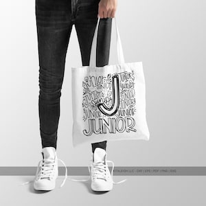 Junior SVG | Education Typography Cut File for Cricut & Silhouette