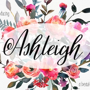 Ashleigh Script | Handwritten Commercial Use Font