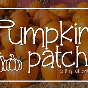 Pumpkin Patch | Handwritten Commercial Use Font