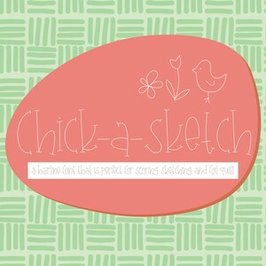 Chick-A-Sketch ヘアライン | レーザースコアリング、ホイルクイル、スケッチフォント