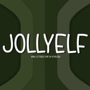 Jolly Elf | Handwritten Commercial Use Font
