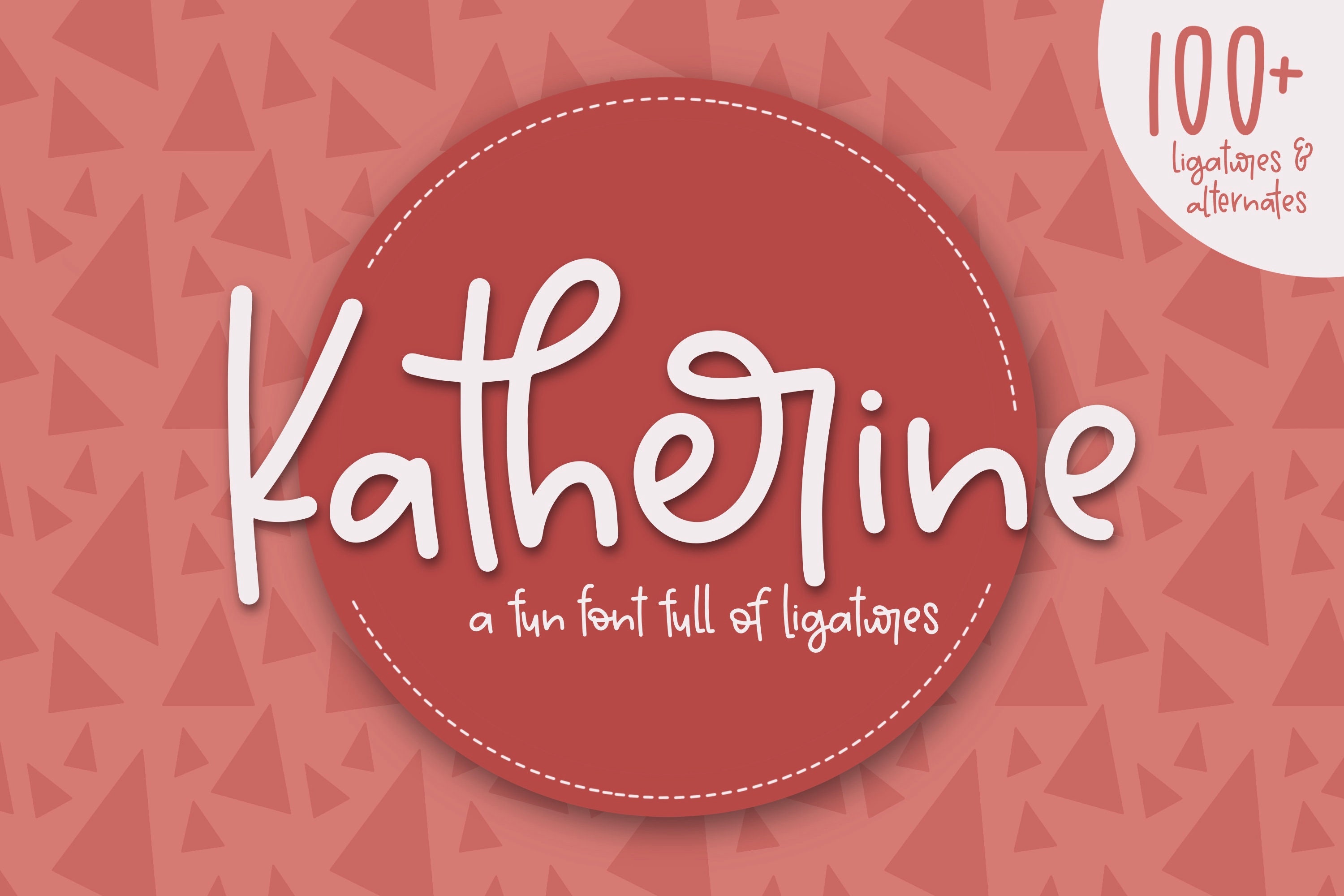 Katherine | Handwritten Commercial Use Font