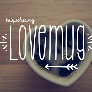 Lovemug | Handwritten Commercial Use Font