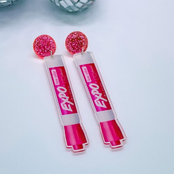 Teacher Earrings Etsy