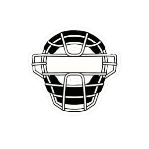Catcher&#39;s Mask Sticker