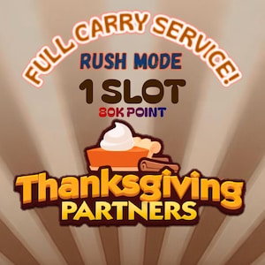 Monopoly_Go Partners - Thanksgiving Partners 1 Slot - Full Carry Service! - Fast Process - 100%Guaranted