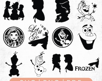 オラフ（アナと雪の女王）デジタルファイル - SVG/PNG/PDF/Jpeg - 子供