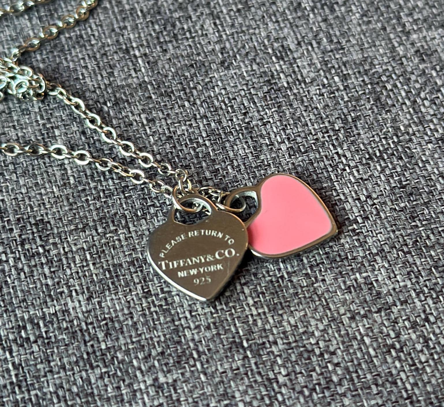 Tiffanys and co necklace pink - Etsy 日本