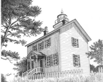 Yaquina Bay Lighthouse - Note Card Package