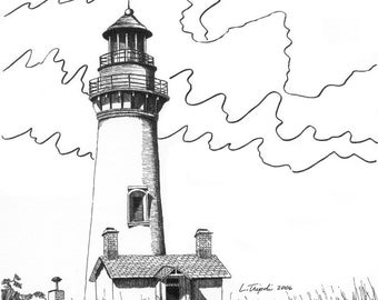 Yaquina Head Lighthouse - Note Card Package