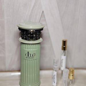 Manaal Perfume Sample | Ard Al Zaafaran Gourmand Frangrance