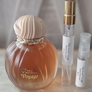Vanilla Voyage | Travel Size | Perfume Sample | Middle Eastern Frangrance Sample | Vanilla Fragrance 1ml| 2Ml | 5Ml | 10Ml