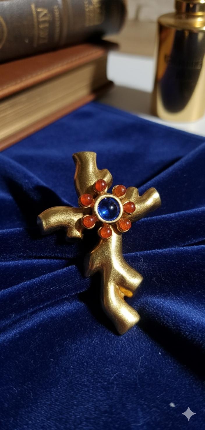 Christian Lacroix Cross - Etsy