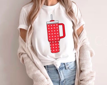 Obsessive Cup Disorder | Valentines Day Tumbler | Sublimation | Valentines Cup | Valentines Day PNG | Western | Valentines Heart | Red