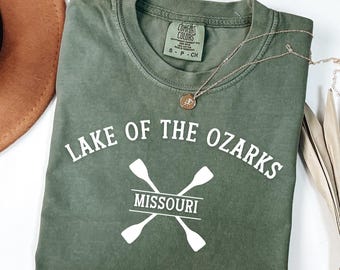 Lake of the Ozarks Shirt, Missouri Lake Life Tee, Boating Gift, Vintage Retro Vacation Souvenir