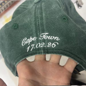 Custom Text Embroidered Hats, Your Text/logo, Cool Quote Caps,Custom Trucker Hat, Vintage Baseball Hats, Personalized Gift, Custom Dad Caps image 5