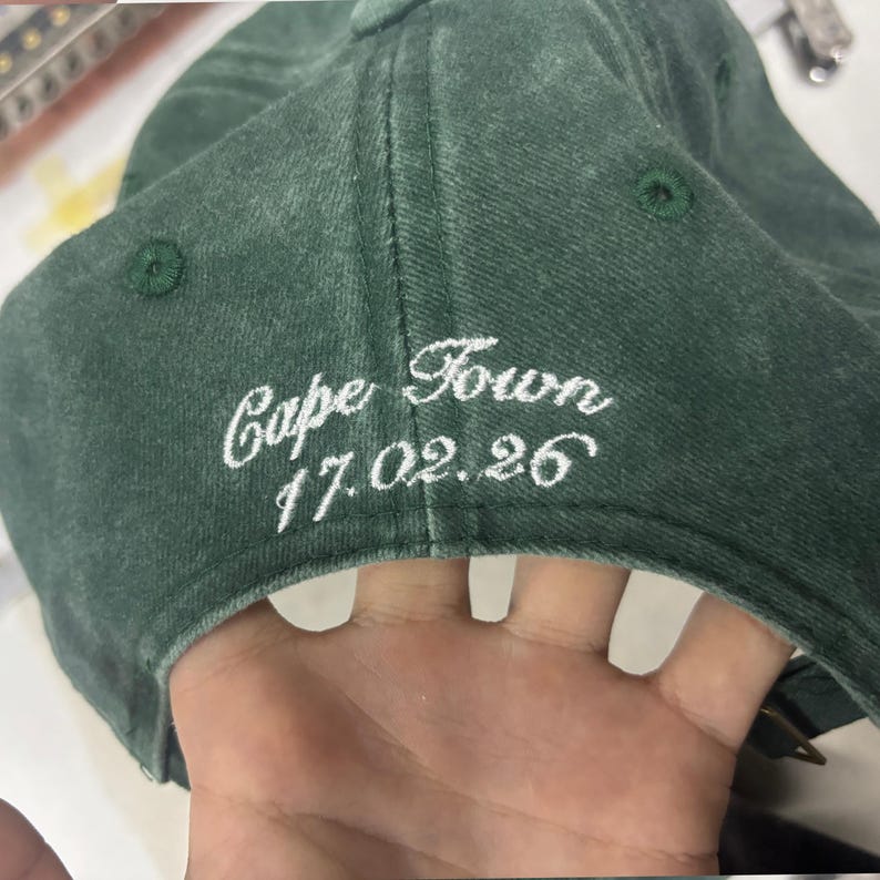 Custom Text Embroidered Hats, Your Text/logo, Cool Quote Caps,Custom Trucker Hat, Vintage Baseball Hats, Personalized Gift, Custom Dad Caps image 5