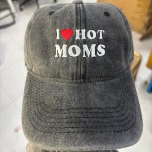 Custom Text Embroidered Hats, Your Text/logo, Cool Quote Caps,Custom Trucker Hat, Vintage Baseball Hats, Personalized Gift, Custom Dad Caps image 3