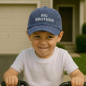 Custom Name Kids Hat, Personalized Embroidered Cap, Washed Children’s Baseball Cap, Custom Text Kids Gift, Son & Daughter Hat,sporty kid cap