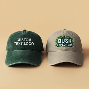 Custom Text Embroidered Hat, Personalized Vintage Baseball Cap, Custom Logo Hat, Gift for New Dad & Mom, Valentine’s Day Gift for Couples