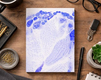 Purple Cell Biology Notebook | Science Art Gift for Biologists, Students and Science Lovers