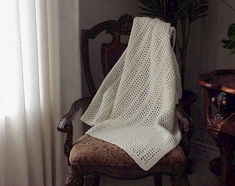 Quick Knit Lap Afghan Pattern