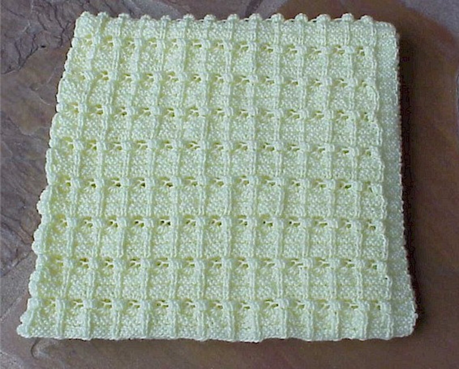 Spring Baby Blanket Pattern Instructions - Etsy