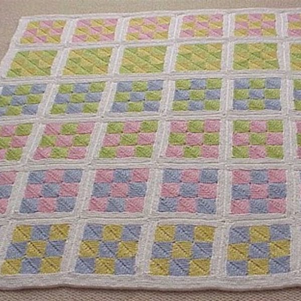 Knit Quilt Etsy