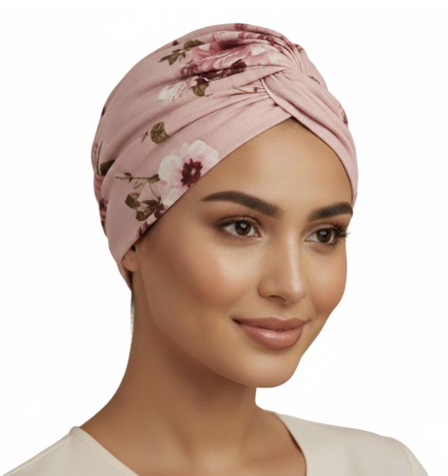 YANFJHV Vrouwen moslim tulband Hatbow Pailletten haar bonnet hoofd